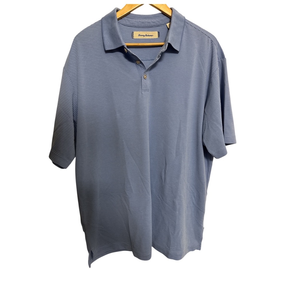 Tommy Bahama Blue Polo Shirt Relaxed Fit